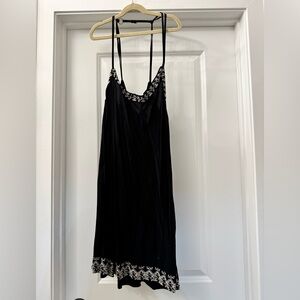 Black Embroidered Lovestitch Dress